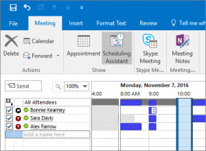 Scheduling Assistant Tool