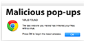 Malicious Pop-Ups