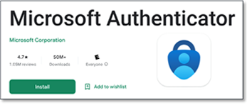 Download MS Authenticator for Android Devices